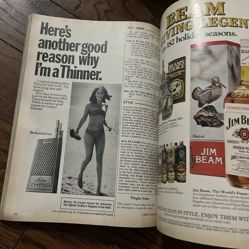Vintage Cosmopolitan Magazine - December 1977 - Volume 183 No. 6